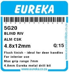 5G20 - Rivet Countersunk -5G20_label_T